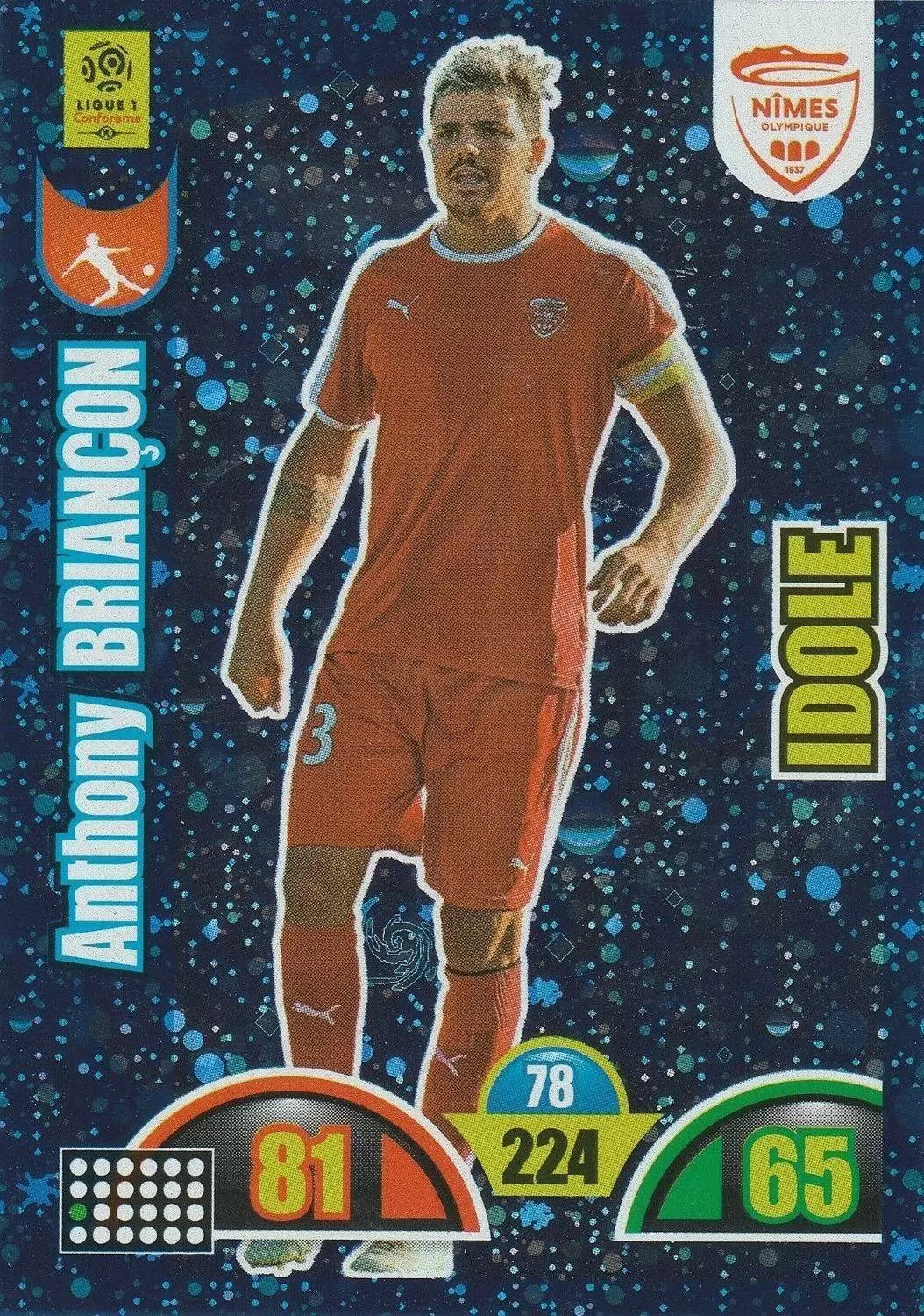 Adrenalyn XL : 2018-2019 (France) - Anthony Briançon - Nîmes Olympique