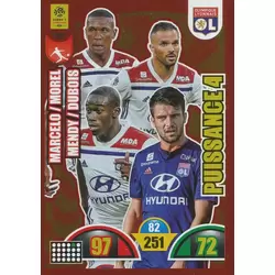 Léo Dubois / Marcelo / Jérémy Morel / Ferland Mendy - Olympique Lyonnais