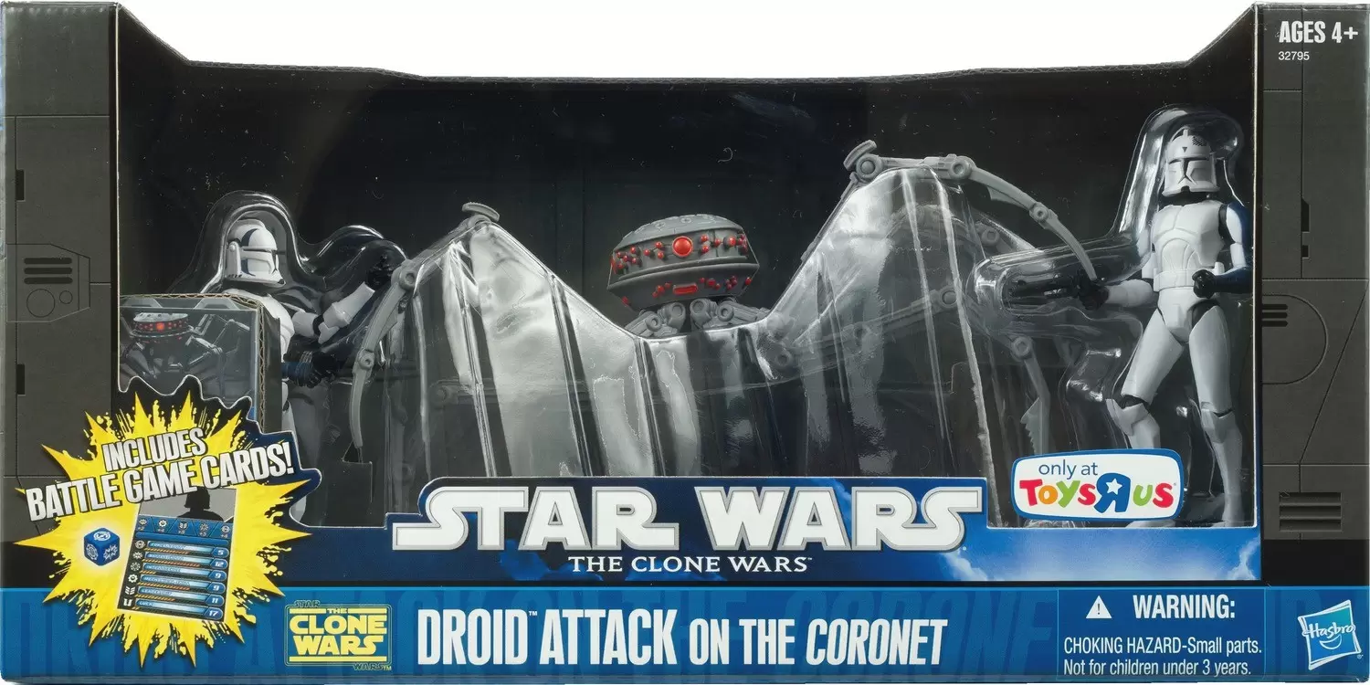 The Clone Wars - Shadow of the Dark Side - DROID ATTACK on the Coronet