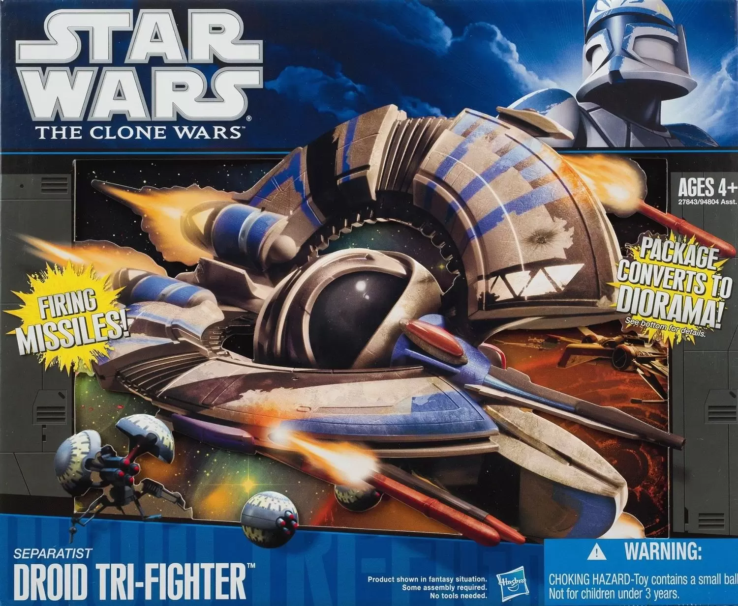 The Clone Wars - Shadow of the Dark Side - Separatist DROID TRI-FIGHTER