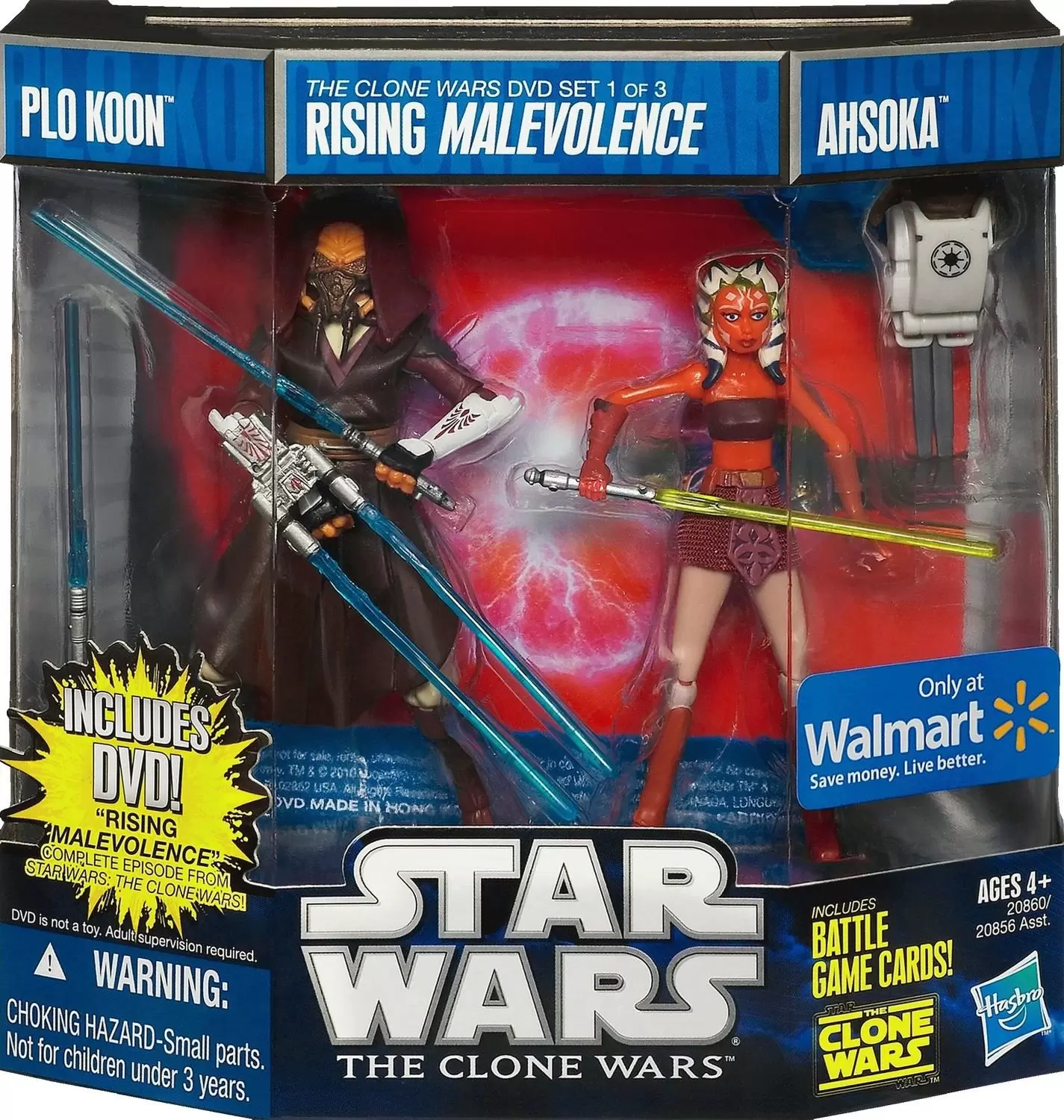 The Clone Wars - Shadow of the Dark Side - THE CLONE WARS DVD SET 1 of 3 RISING MALEVOLENCE