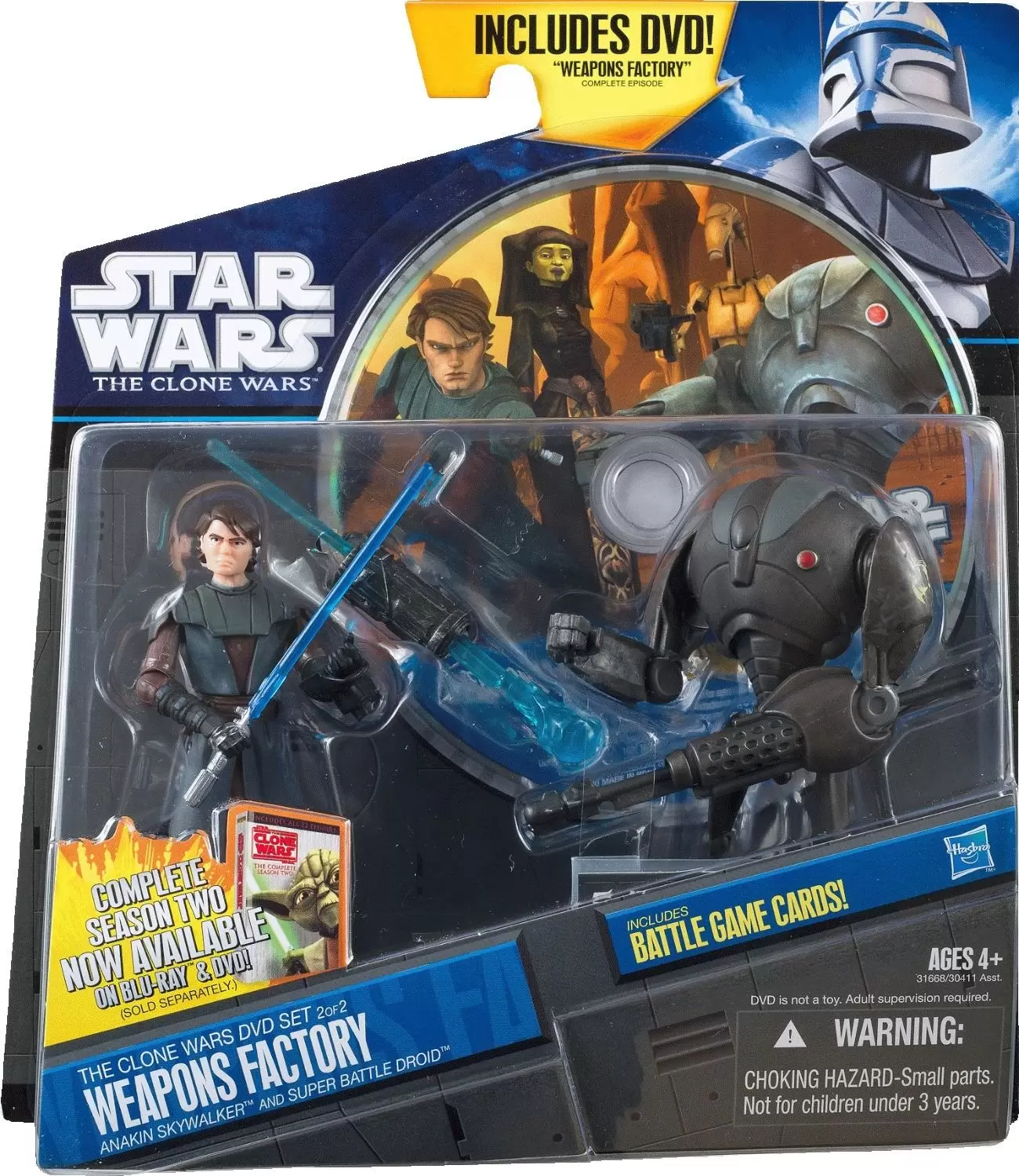 The Clone Wars - Shadow of the Dark Side - THE CLONE WARS DVD SET 2 of 2 WEAPONS FACTORY