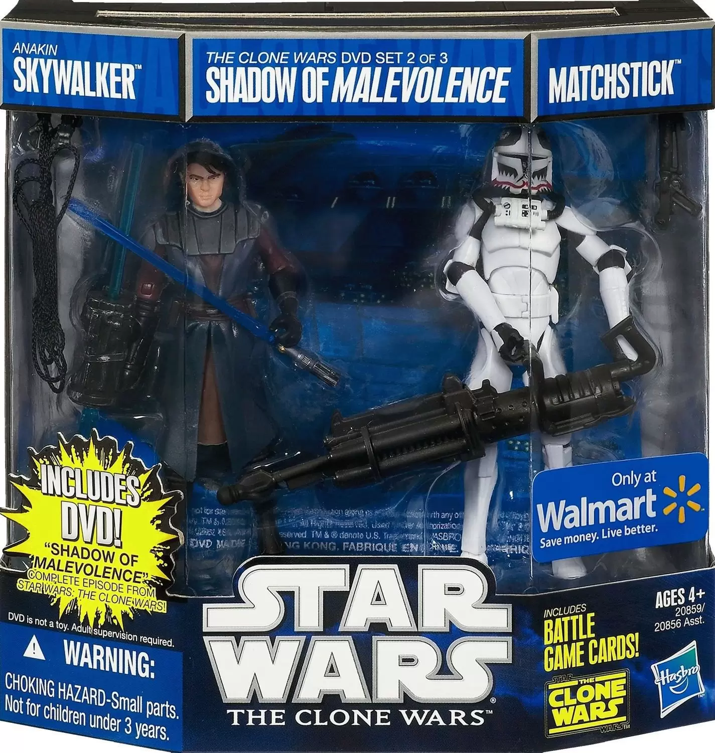 The Clone Wars - Shadow of the Dark Side - THE CLONE WARS DVD SET 2 of 3 SHADOW OF MALEVOLENCE
