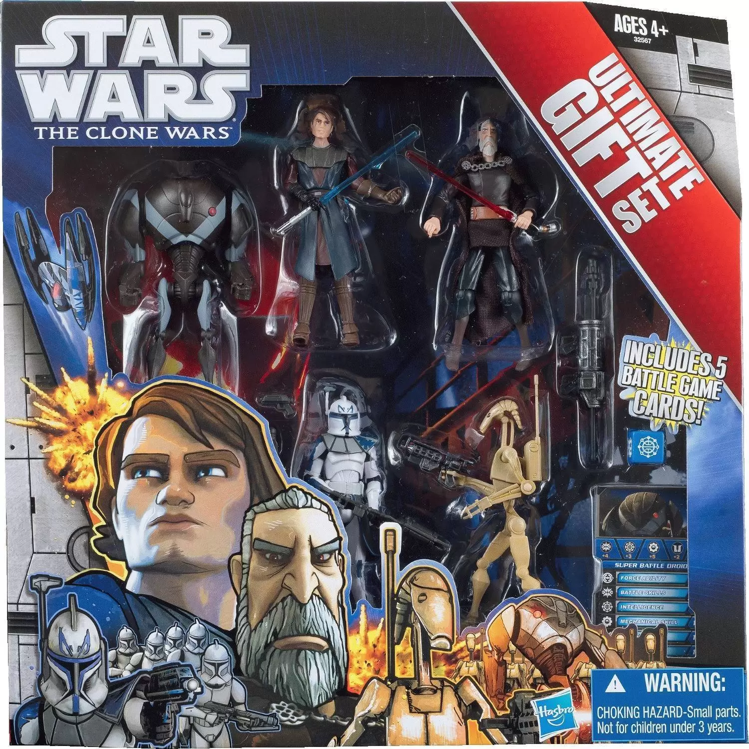 Hasbro Star Wars The Clone Wars Ultimate Gift Set Factory Sealed