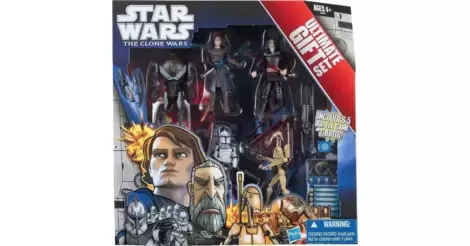 Hasbro Star Wars The Clone Wars Ultimate Gift Set Factory Sealed