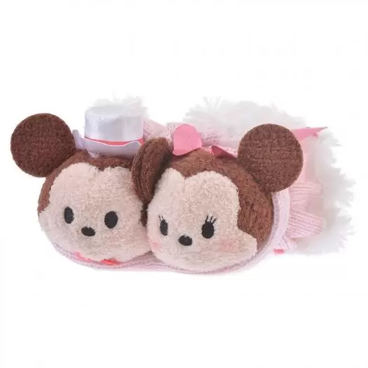 Tsum Tsum Plush Bag And Box Sets - Mickey and Minnie Valentine\'s Day Set