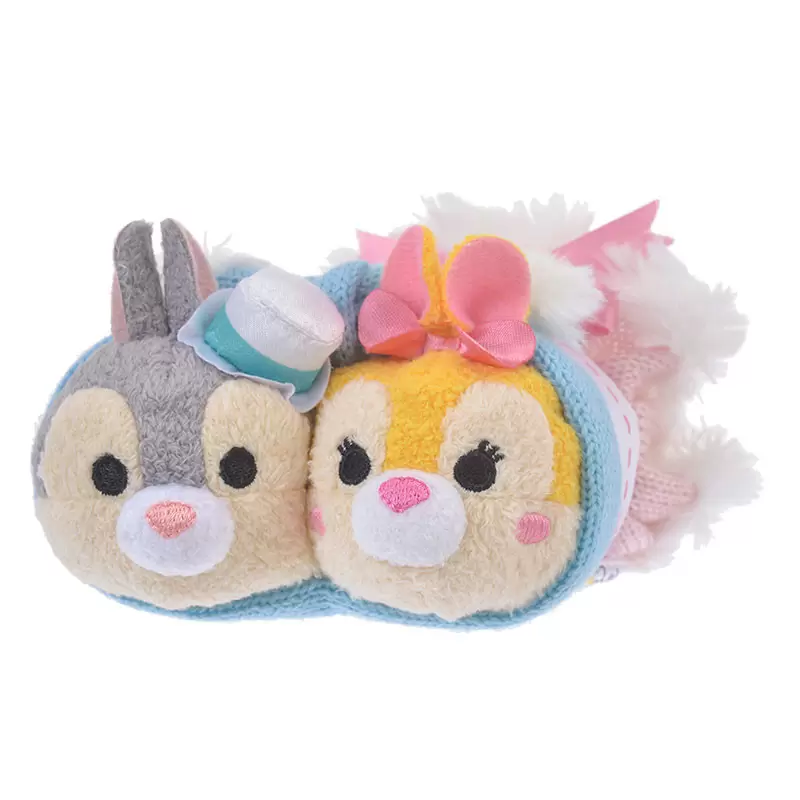 Tsum Tsum Bag And Set - Miss Bunny et Panpan Minnie St Valentin Set