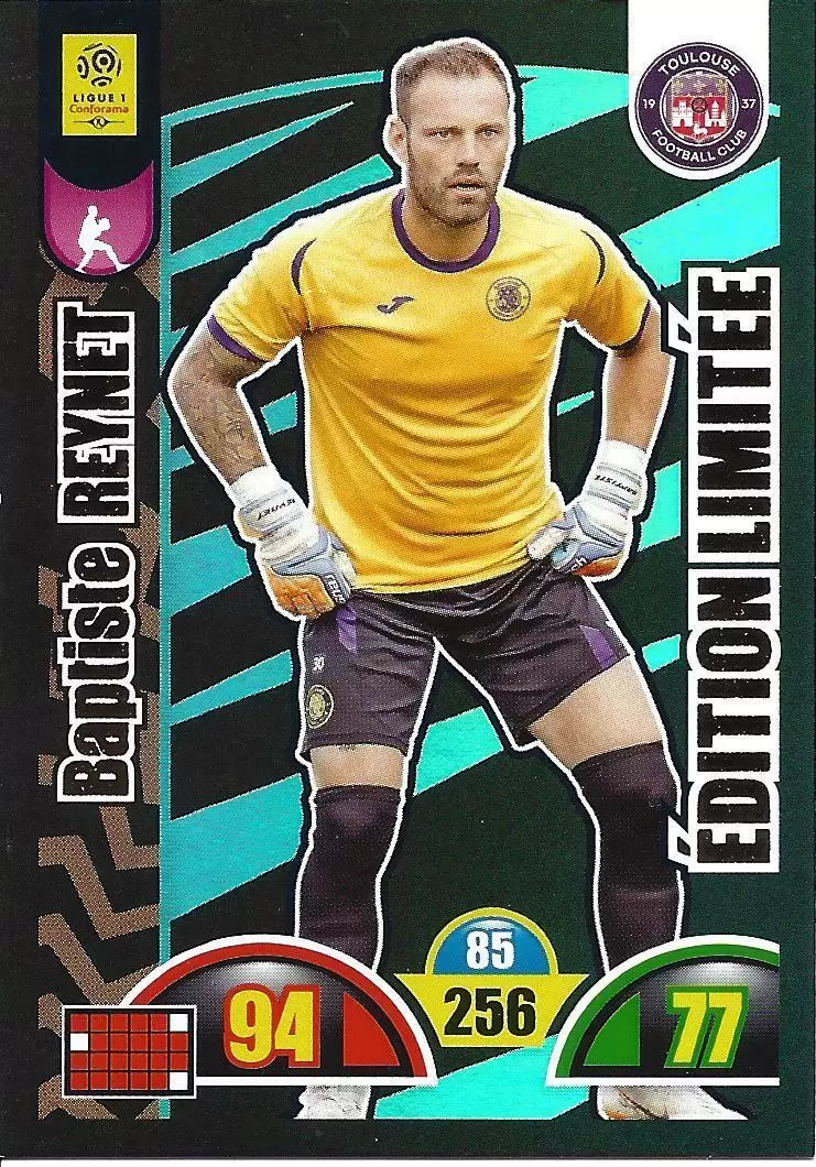Adrenalyn XL : 2018-2019 (France) - Baptiste Reynet - Toulouse FC - Gardien
