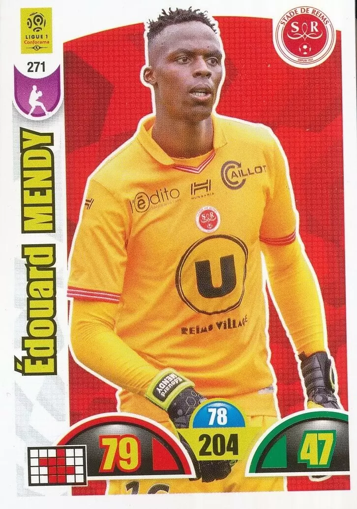 Adrenalyn XL : 2018-2019 (France) - Edouard Mendy - Stade de Reims