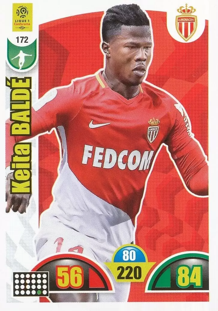 Adrenalyn XL : 2018-2019 (France) - Keita Baldé Diao - AS Monaco