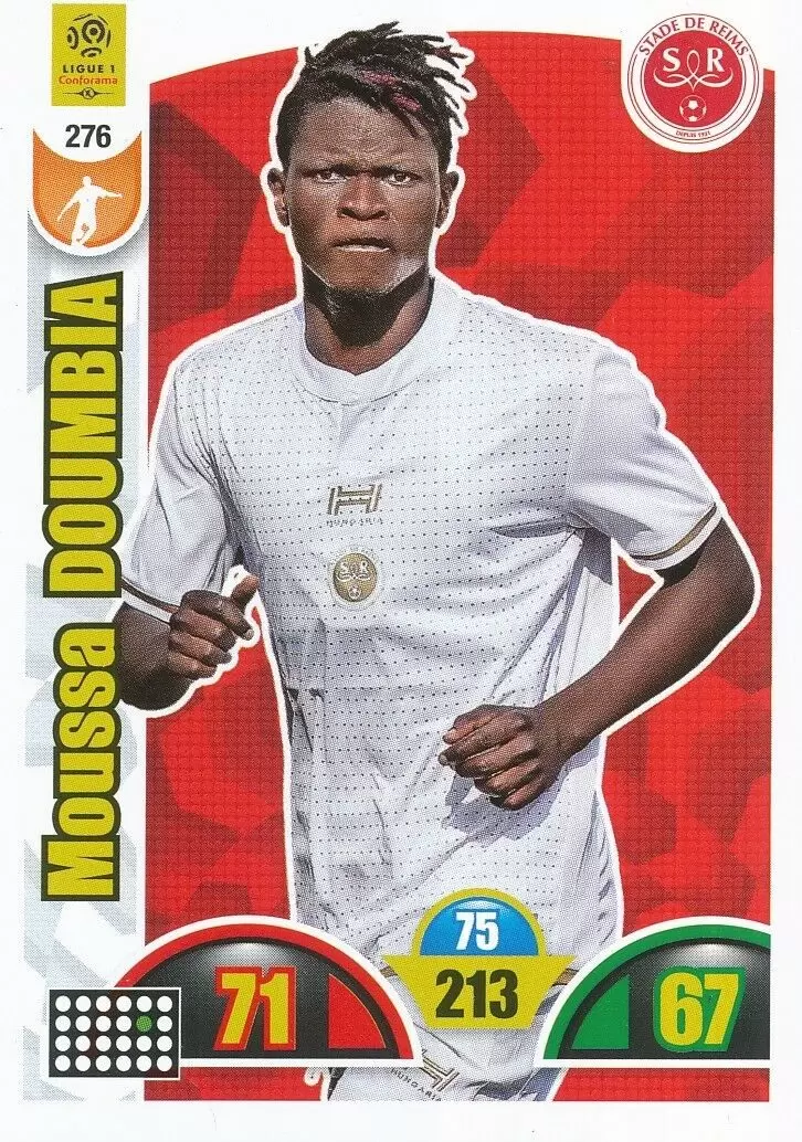 Adrenalyn XL : 2018-2019 (France) - Moussa Doumbia - Stade de Reims