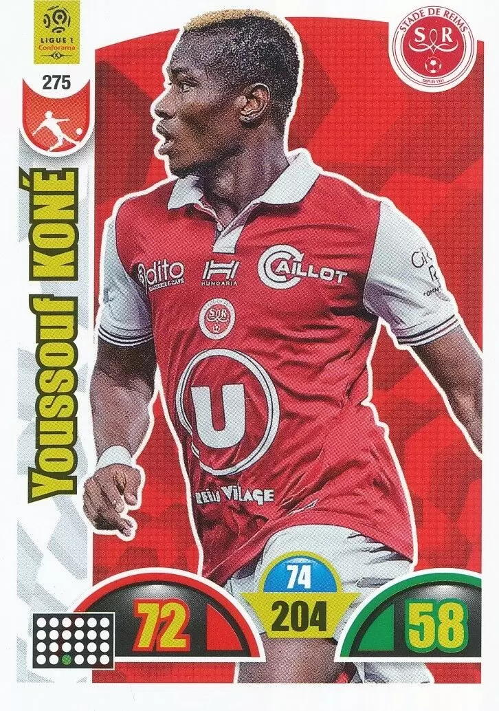Adrenalyn XL : 2018-2019 (France) - Youssouf Koné - Stade de Reims