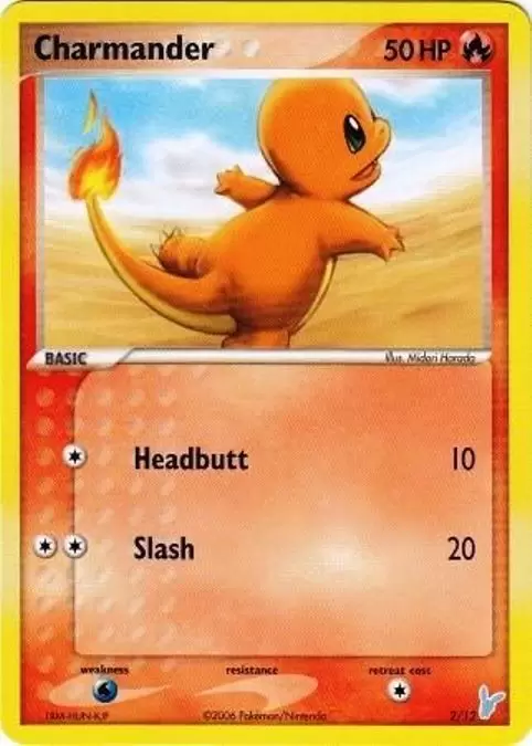 EX Trainer Kit 2 - Minun Half Deck - Charmander