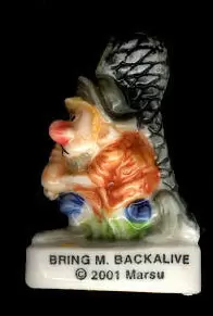 Fèves - Marsupilami 2001 - Bring M. Backalive