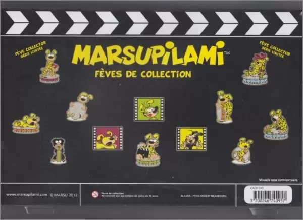 Fèves - Marsupilami 2013 - Coffret Collector + 2 fèves