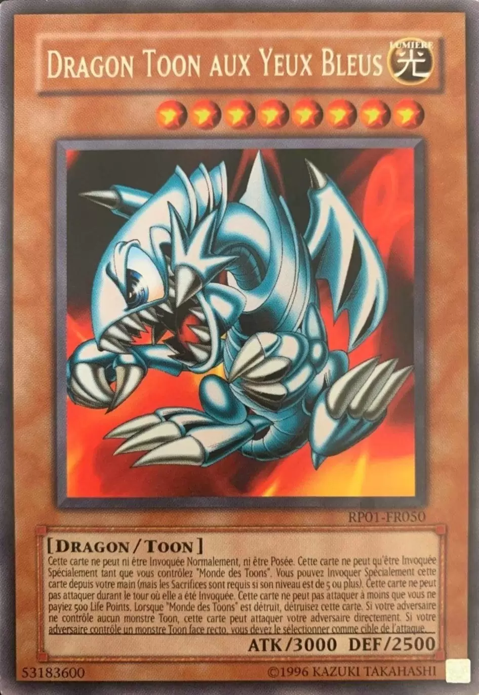 Retro Pack RP01 - Dragon Toon aux Yeux Bleus