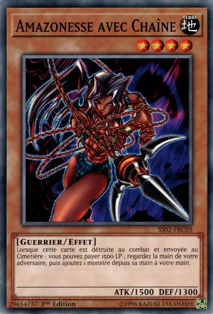 Speed Duel - Les Duelliste de Demain SS02 - Amazonesse avec Chaîne
