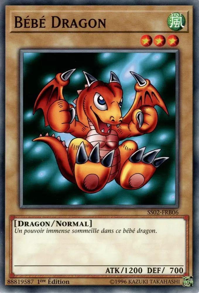 Speed Duel - Les Duelliste de Demain SS02 - Bébé Dragon