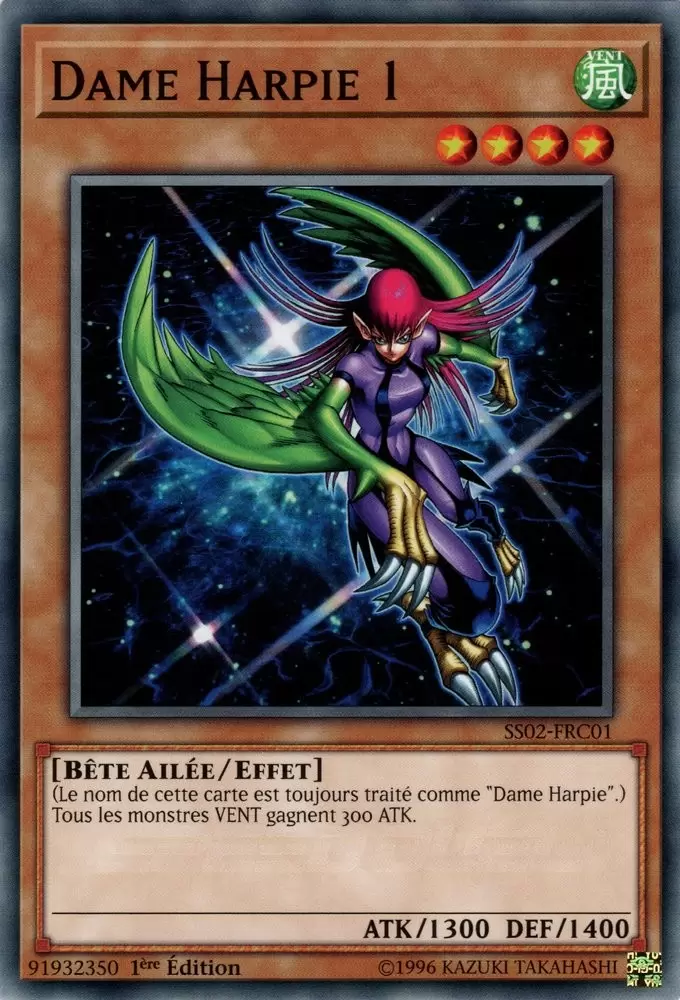 Speed Duel - Les Duelliste de Demain SS02 - Dame Harpie 1
