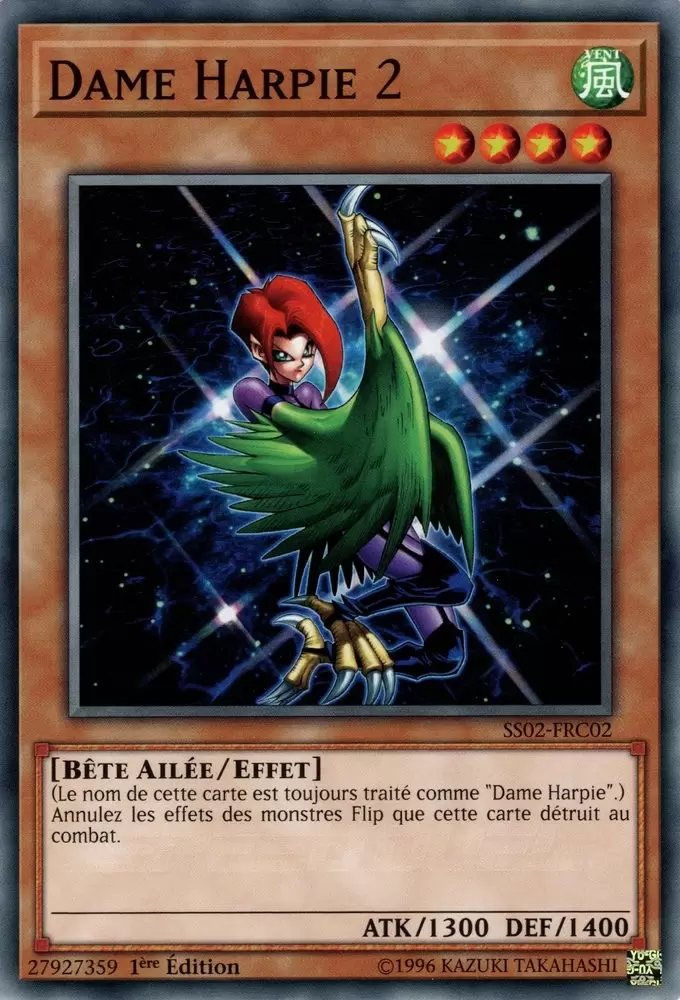 Speed Duel - Les Duelliste de Demain SS02 - Dame Harpie 2