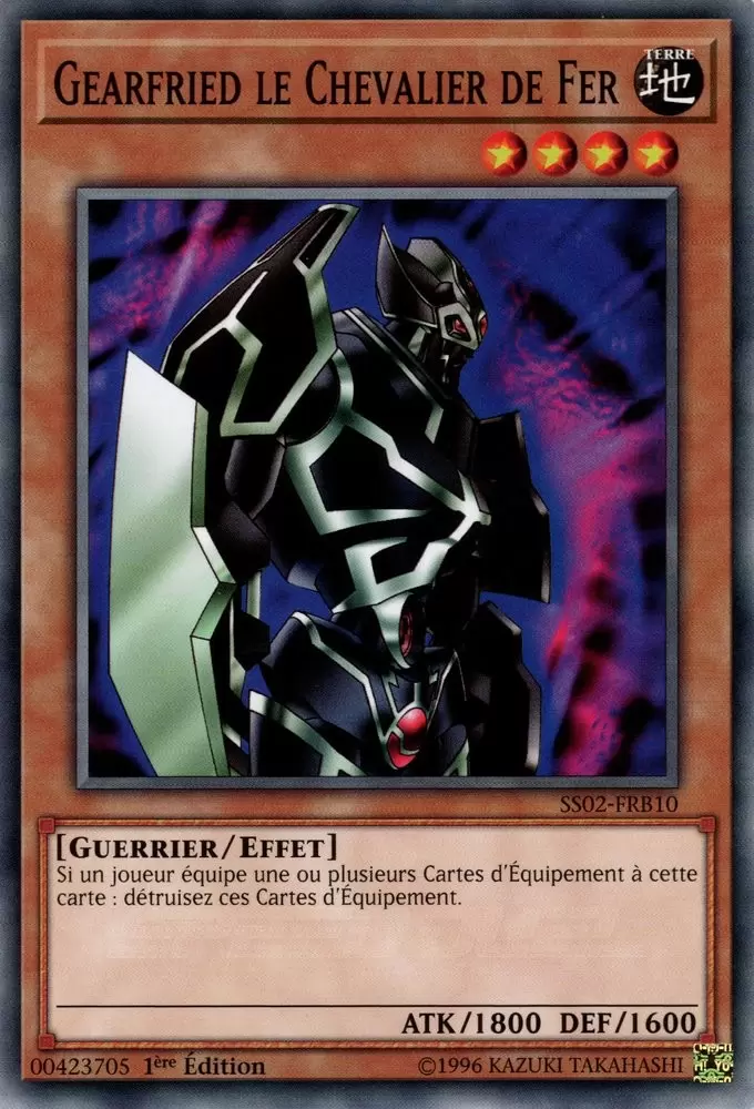 Speed Duel - Les Duelliste de Demain SS02 - Gearfried le Chevalier de Fer