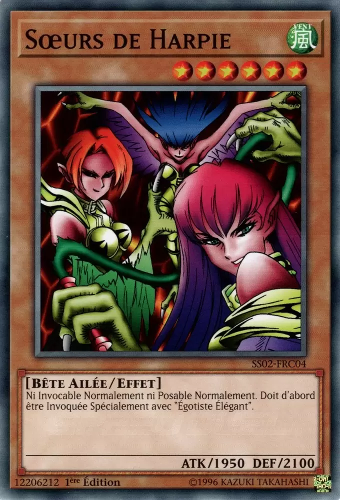 Speed Duel - Les Duelliste de Demain SS02 - Sœurs de Harpie
