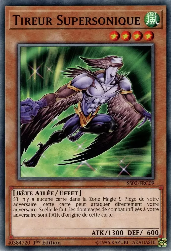 Speed Duel - Les Duelliste de Demain SS02 - Tireur Supersonique