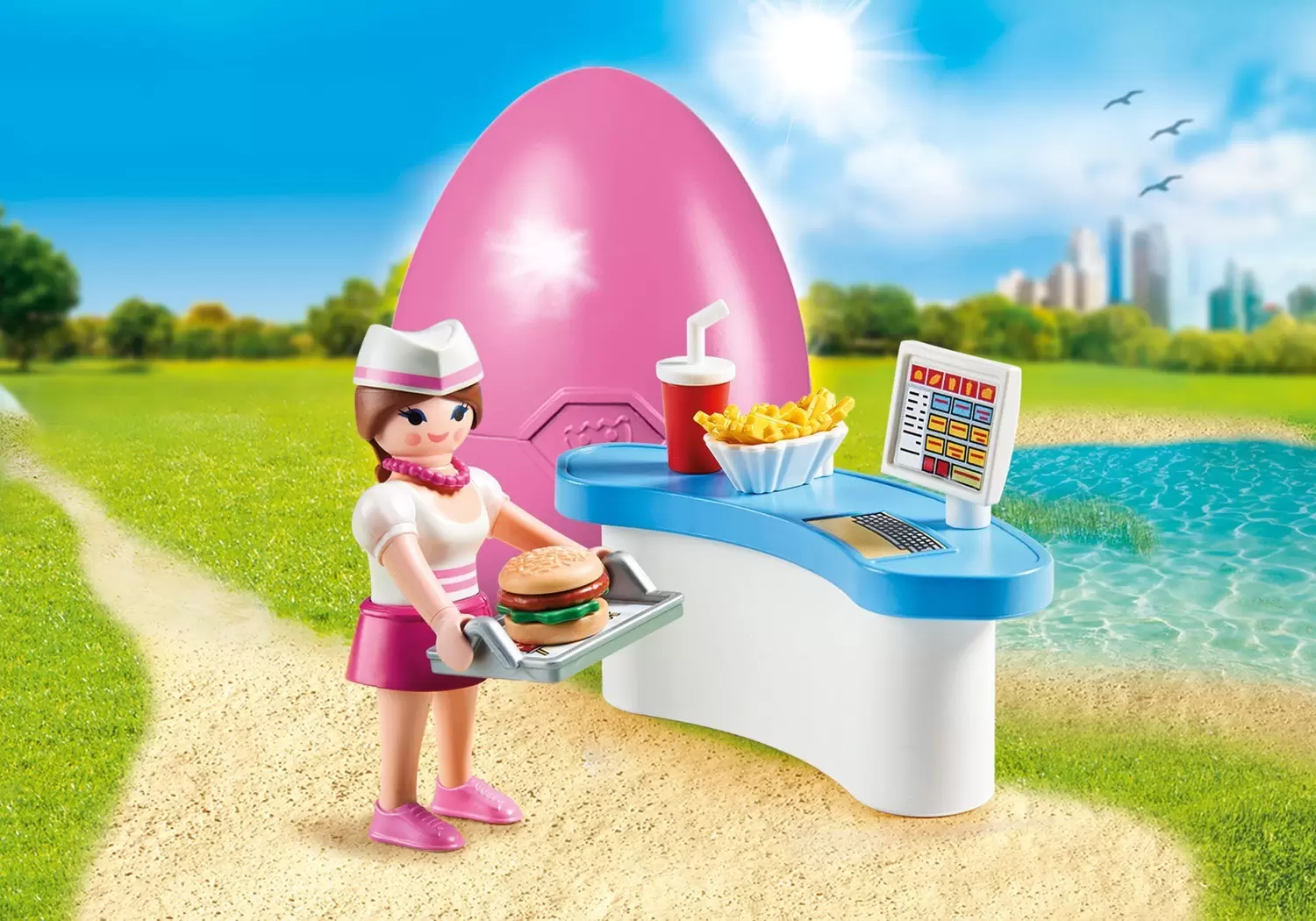 Playmobil in the City - Waitress Easter Egg