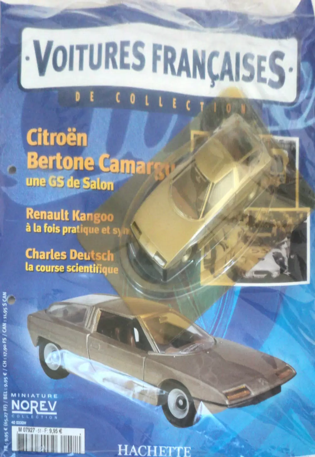 Voiture Françaises de Collection - Hachette/Norev - Citroën Bertone