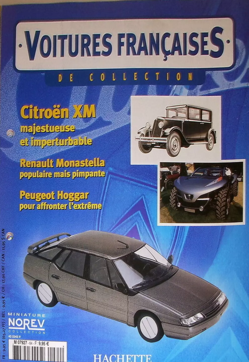 Voiture Françaises de Collection - Hachette/Norev - CITROËN XM Berline