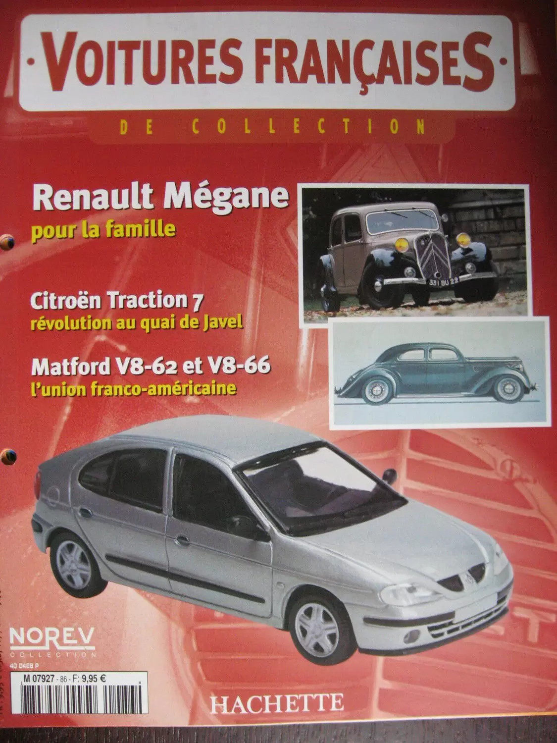 Voiture Françaises de Collection - Hachette/Norev - Renault Mégane