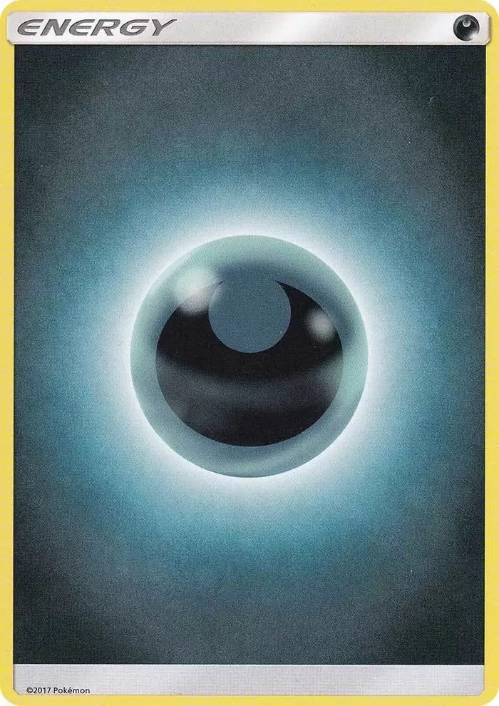 Common Energy Cards - Darkness Energy 2017