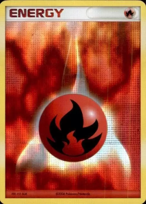 Common Energy Cards - Fire Energy Reverse 2006