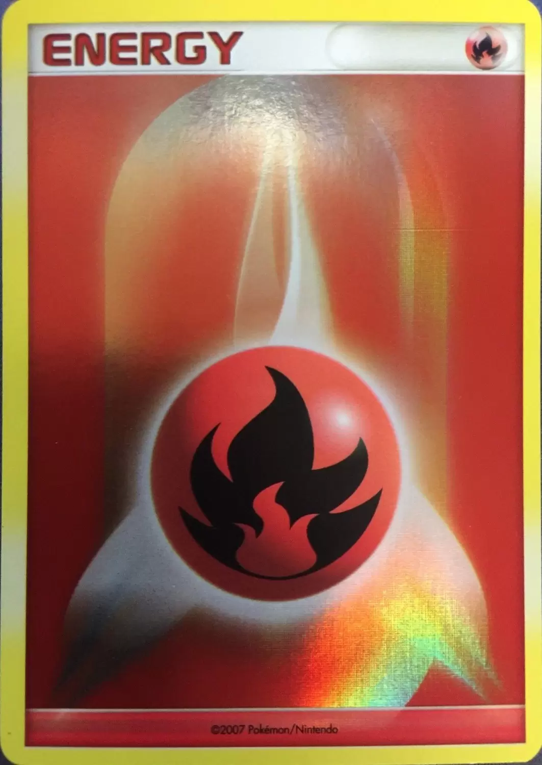 Common Energy Cards - Fire Energy Reverse 2007