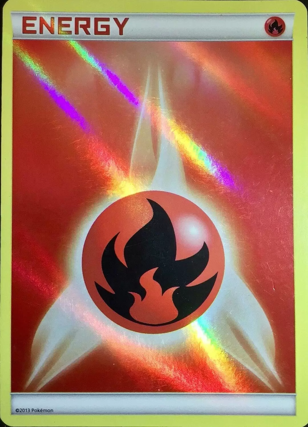 Common Energy Cards - Fire Energy Reverse 2013