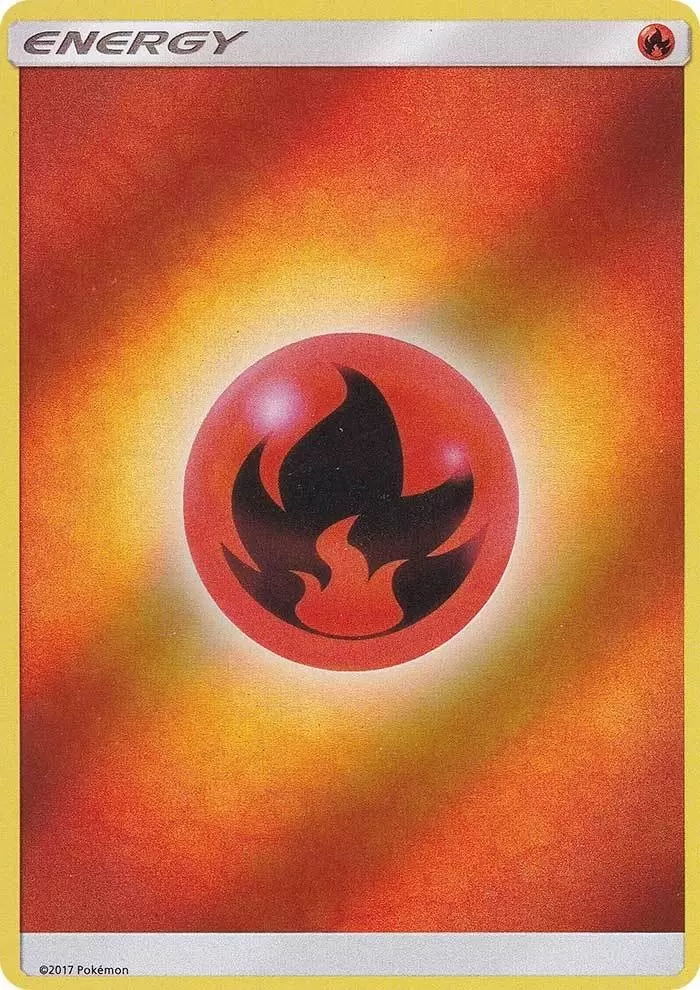 Common Energy Cards - Fire Energy Reverse 2017