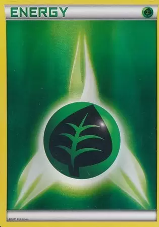 Common Energy Cards - Grass Energy Reverse 2013