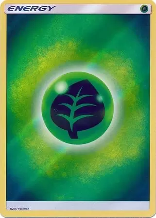 Common Energy Cards - Grass Energy Reverse 2017