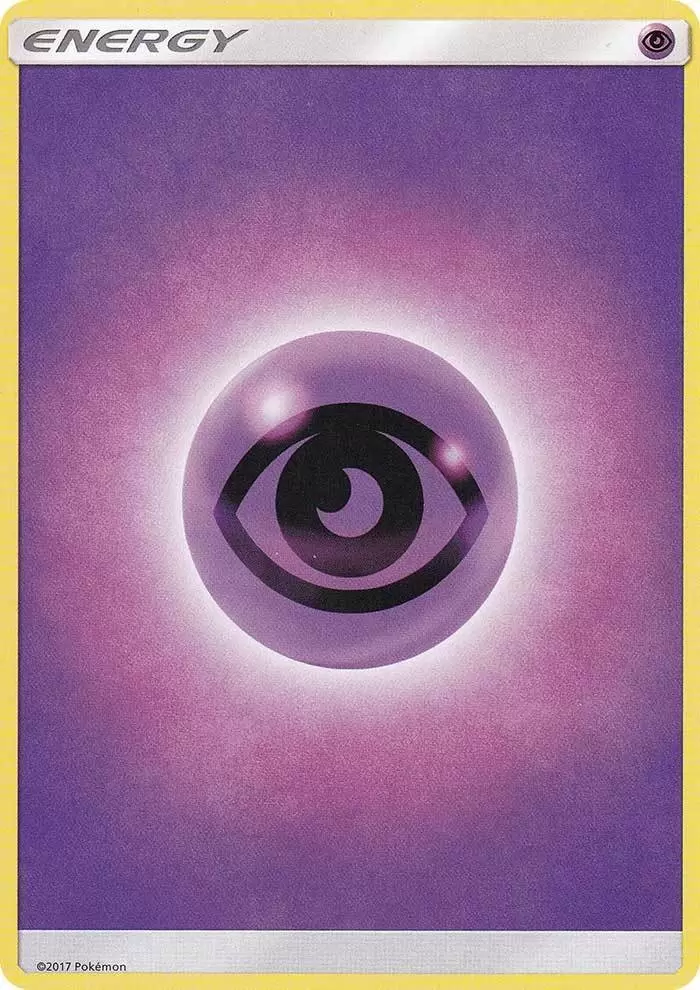 Common Energy Cards - Psychic Energy 2017