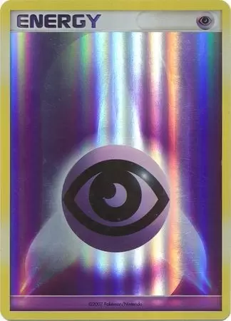 Common Energy Cards - Psychic Energy Reverse 2007