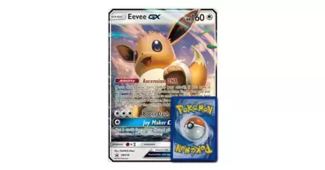 Eevee Giant Pokemon Card Print 