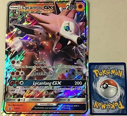 JUMBO Cards XXL - Lycanroc GX - Jumbo