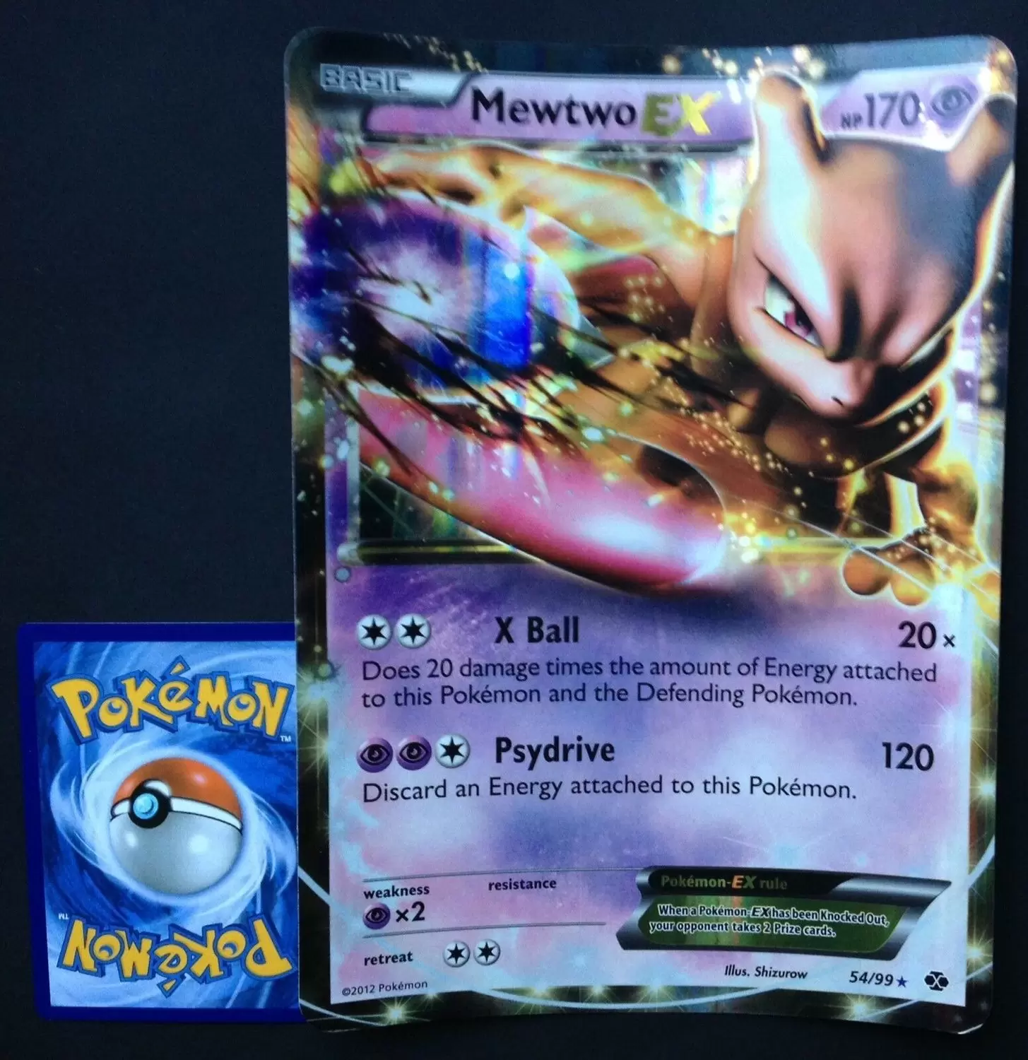 Mewtwo-EX (54/99), Busca de Cards