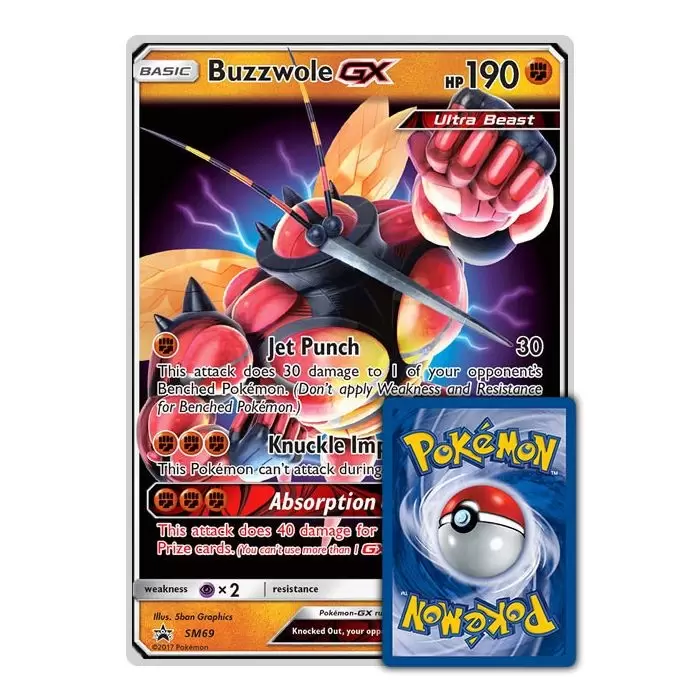 JUMBO Cards XXL - Buzzwole GX - Jumbo