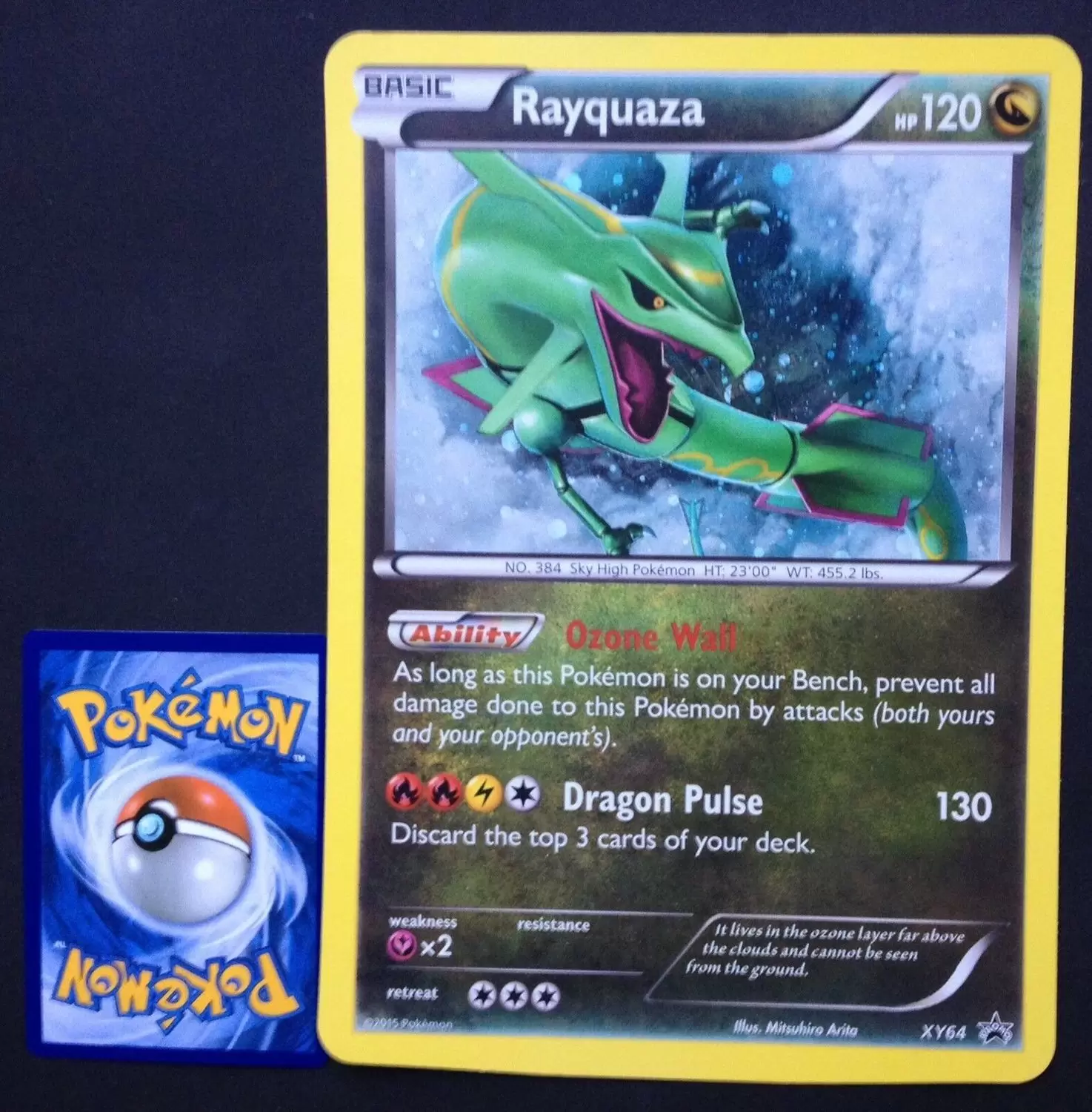 JUMBO Cards XXL - Rayquaza - Jumbo