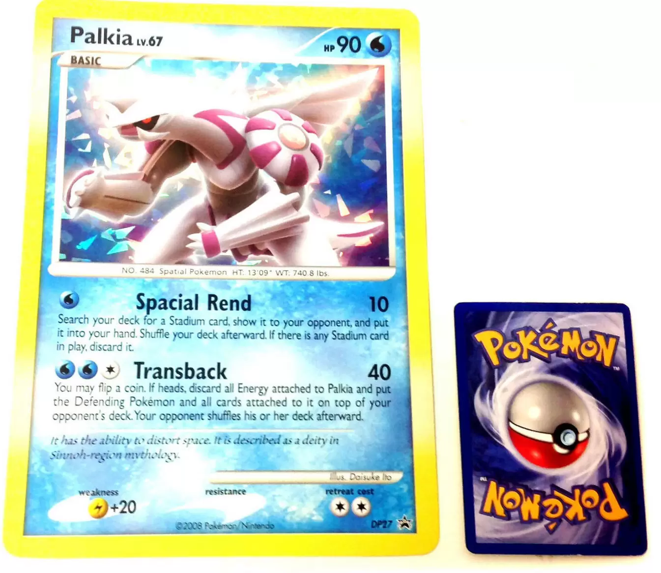 Palkia holo - Diamond & Pearl Promos Pokémon card DP27