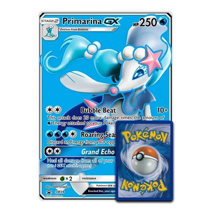 JUMBO Cards XXL - Primarina GX - Jumbo