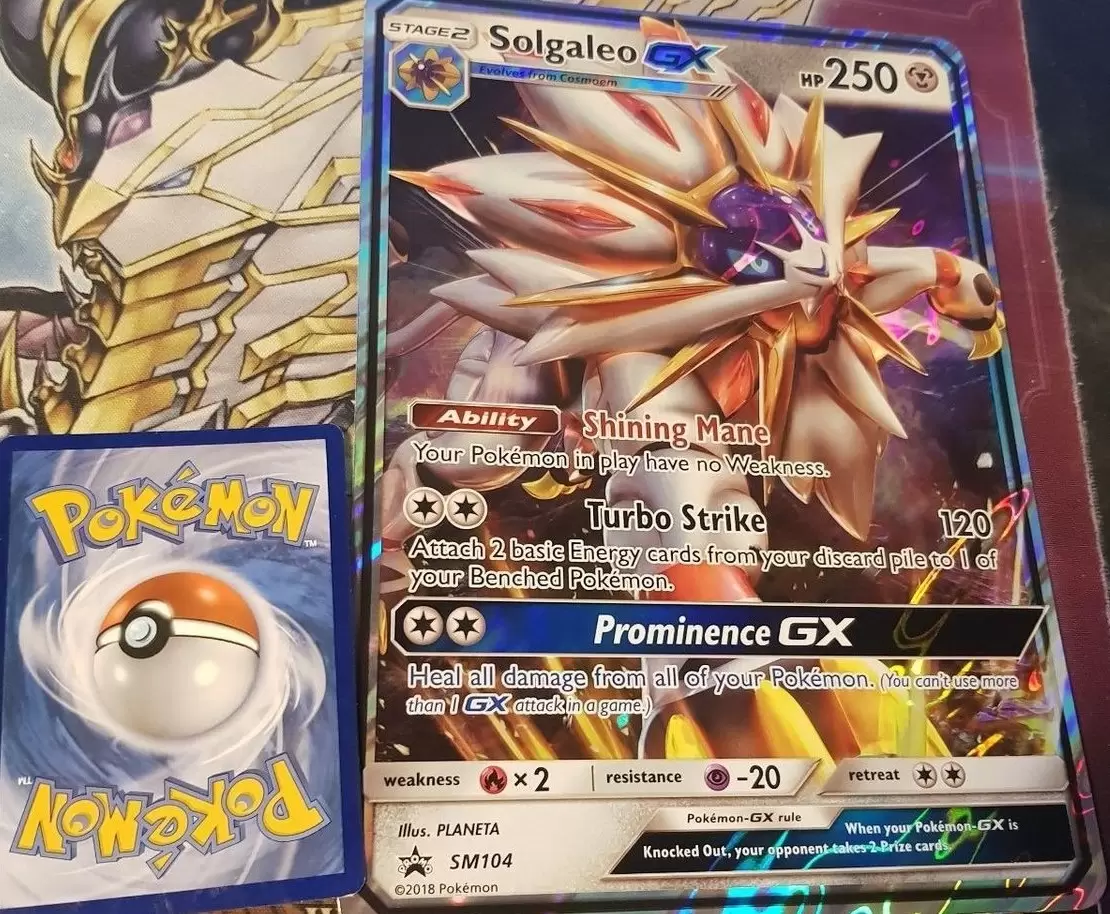 Solgaleo GX - Jumbo - JUMBO Cards XXL Pokémon card SM104