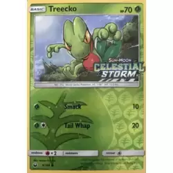 Treecko Reverse - Celestial Storm Logo