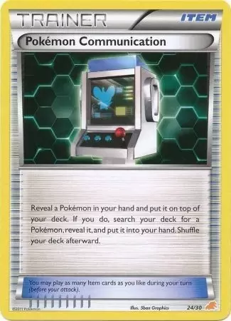 B&W Trainer Kit - Excadrill Half Deck - Pokémon Communication